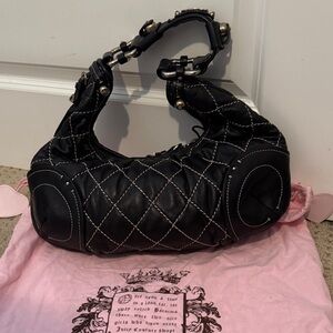 Black Quilted Women's Bag